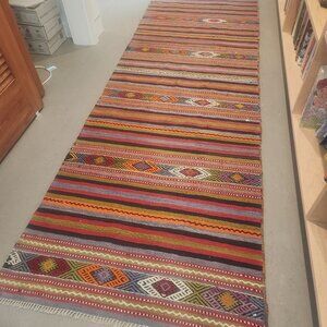 Vintage Turkish Rug Runner